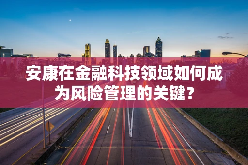 安康在金融科技领域如何成为风险管理的关键？