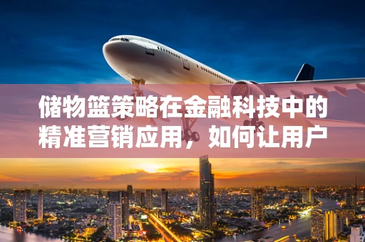 储物篮策略在金融科技中的精准营销应用，如何让用户‘心甘情愿’地购买？