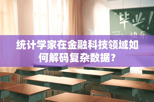 统计学家在金融科技领域如何解码复杂数据？