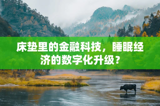 床垫里的金融科技，睡眠经济的数字化升级？