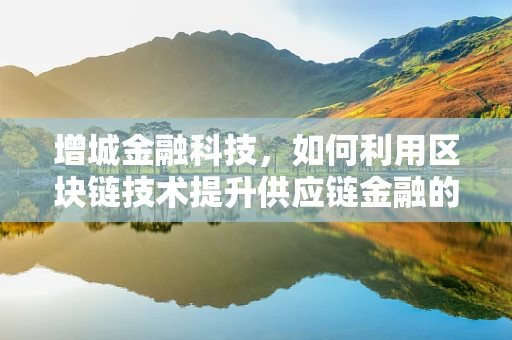 增城金融科技，如何利用区块链技术提升供应链金融的透明度与效率？
