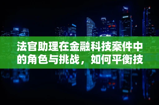 法官助理在金融科技案件中的角色与挑战，如何平衡技术与法律？
