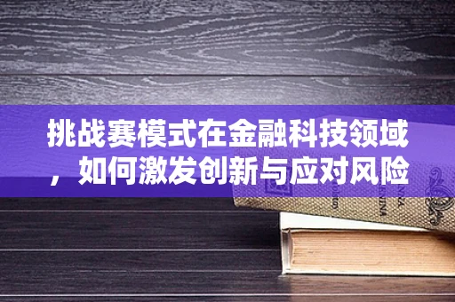挑战赛模式在金融科技领域，如何激发创新与应对风险？