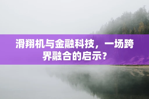 滑翔机与金融科技，一场跨界融合的启示？