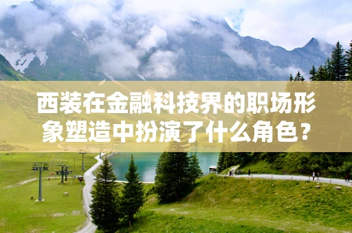 西装在金融科技界的职场形象塑造中扮演了什么角色？