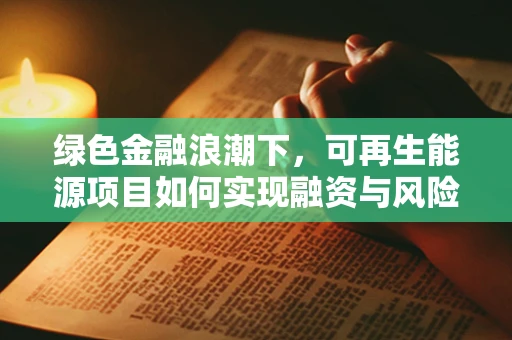 绿色金融浪潮下，可再生能源项目如何实现融资与风险管理的平衡？