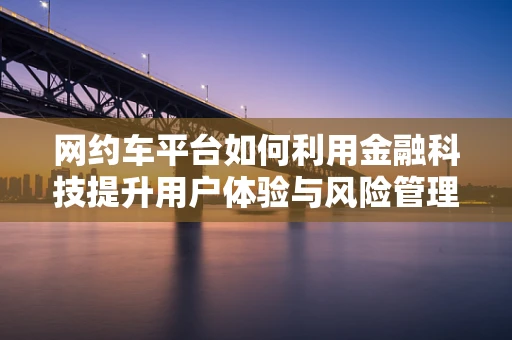 网约车平台如何利用金融科技提升用户体验与风险管理？