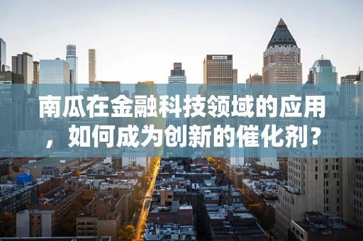 南瓜在金融科技领域的应用，如何成为创新的催化剂？
