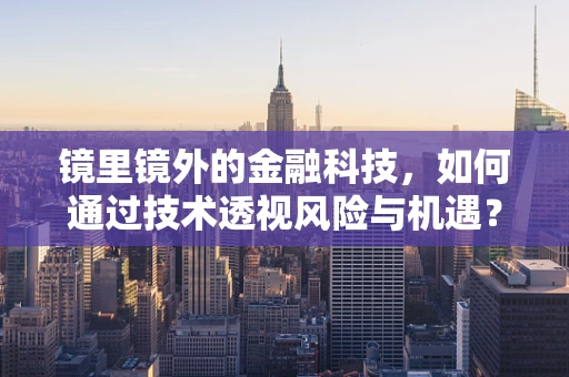 镜里镜外的金融科技，如何通过技术透视风险与机遇？