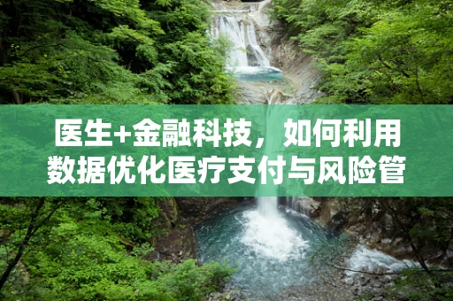 医生+金融科技，如何利用数据优化医疗支付与风险管理？