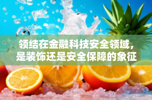 领结在金融科技安全领域，是装饰还是安全保障的象征？
