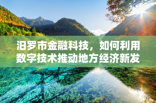 汨罗市金融科技，如何利用数字技术推动地方经济新发展？