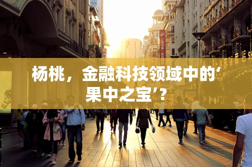 杨桃，金融科技领域中的‘果中之宝’？