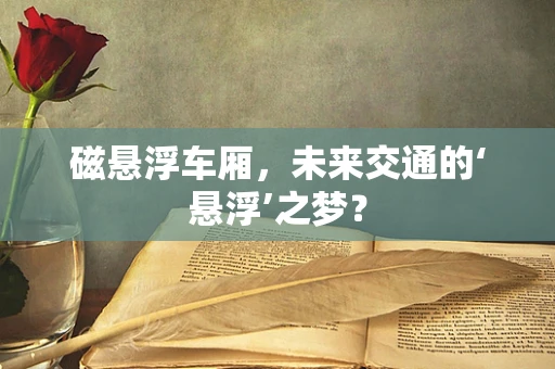 磁悬浮车厢，未来交通的‘悬浮’之梦？