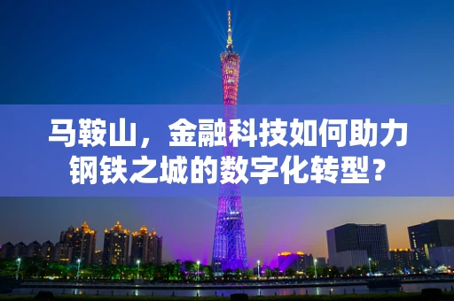 马鞍山，金融科技如何助力钢铁之城的数字化转型？
