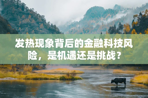 发热现象背后的金融科技风险，是机遇还是挑战？