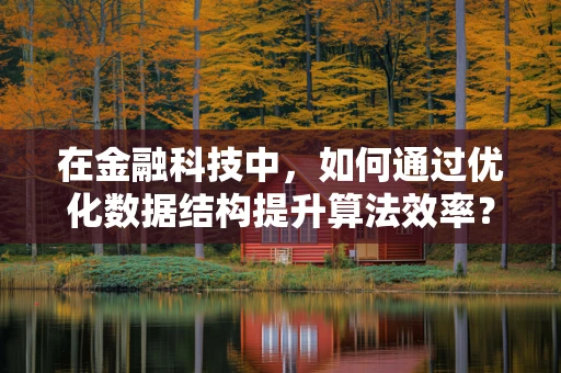 在金融科技中，如何通过优化数据结构提升算法效率？