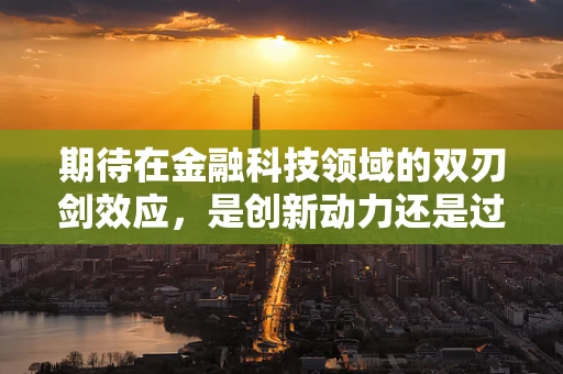 期待在金融科技领域的双刃剑效应，是创新动力还是过度压力？