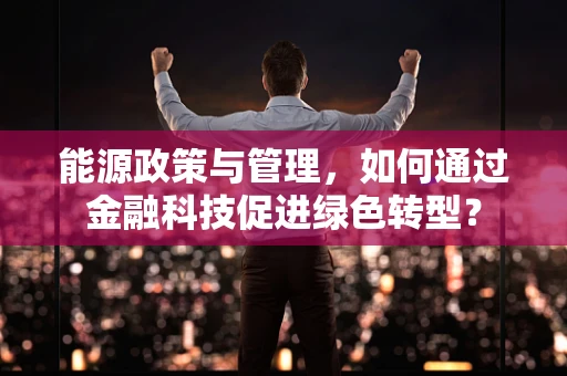 能源政策与管理，如何通过金融科技促进绿色转型？