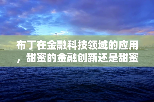 布丁在金融科技领域的应用，甜蜜的金融创新还是甜蜜的陷阱？
