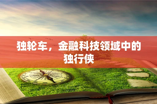 独轮车，金融科技领域中的独行侠
