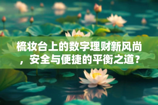 梳妆台上的数字理财新风尚，安全与便捷的平衡之道？