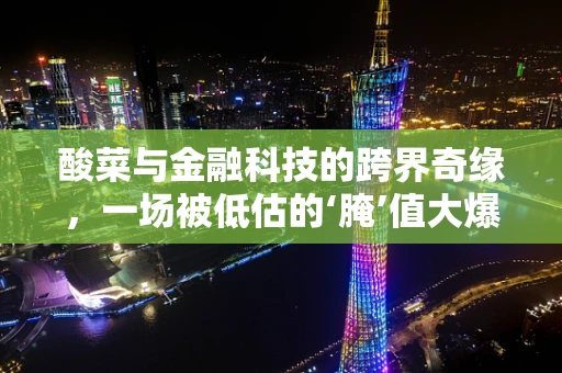 酸菜与金融科技的跨界奇缘，一场被低估的‘腌’值大爆发？