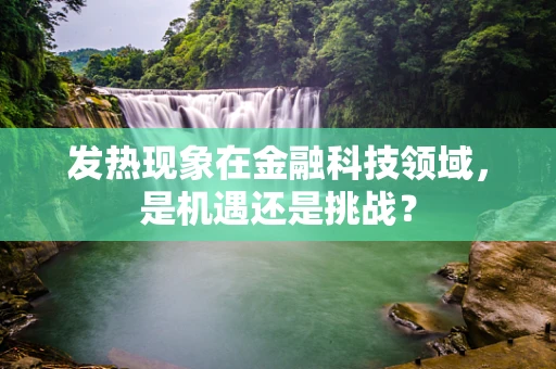 发热现象在金融科技领域，是机遇还是挑战？