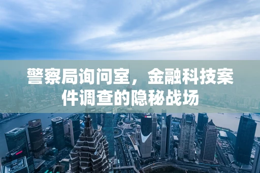 警察局询问室，金融科技案件调查的隐秘战场