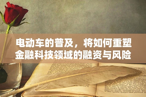 电动车的普及，将如何重塑金融科技领域的融资与风险管理？
