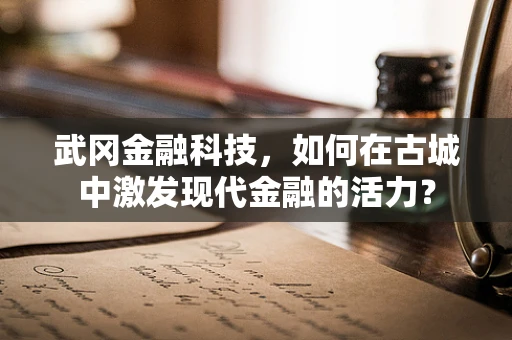 武冈金融科技，如何在古城中激发现代金融的活力？