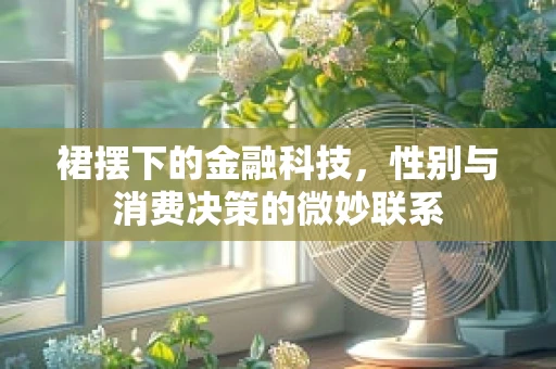 裙摆下的金融科技，性别与消费决策的微妙联系