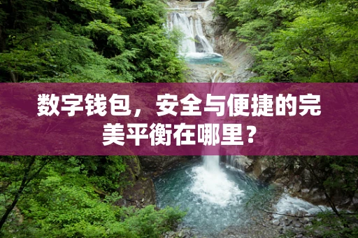 数字钱包，安全与便捷的完美平衡在哪里？