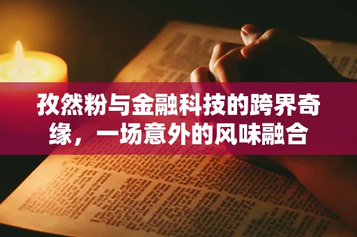 孜然粉与金融科技的跨界奇缘，一场意外的风味融合
