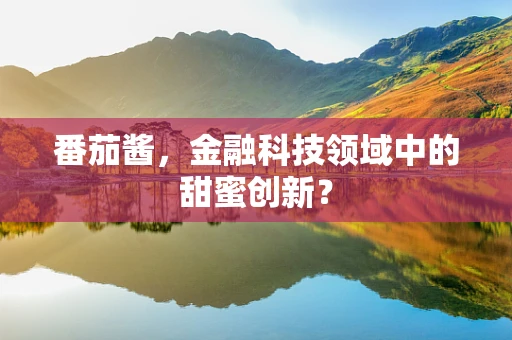 番茄酱，金融科技领域中的甜蜜创新？
