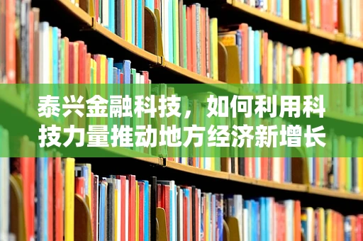 泰兴金融科技，如何利用科技力量推动地方经济新增长？