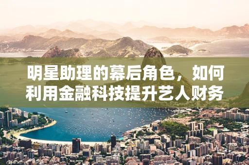 明星助理的幕后角色，如何利用金融科技提升艺人财务管理？