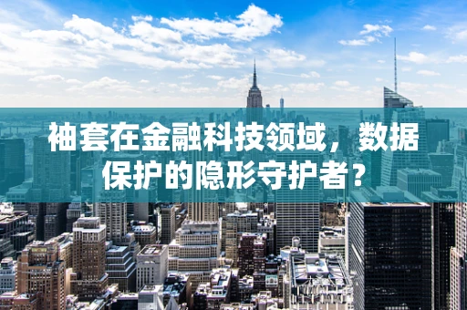 袖套在金融科技领域，数据保护的隐形守护者？