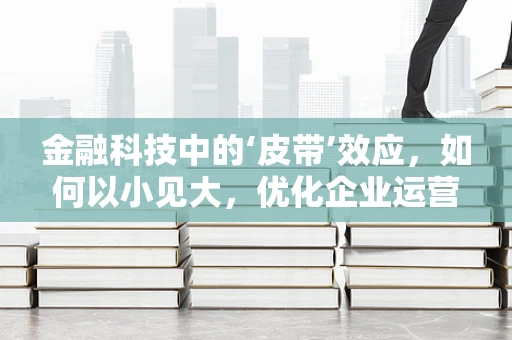 金融科技中的‘皮带’效应，如何以小见大，优化企业运营效率？