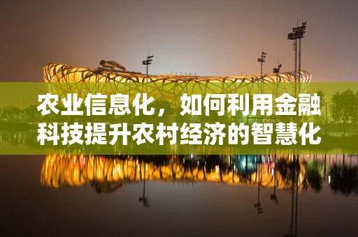 农业信息化，如何利用金融科技提升农村经济的智慧化水平？