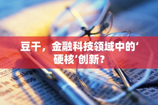 豆干，金融科技领域中的‘硬核’创新？