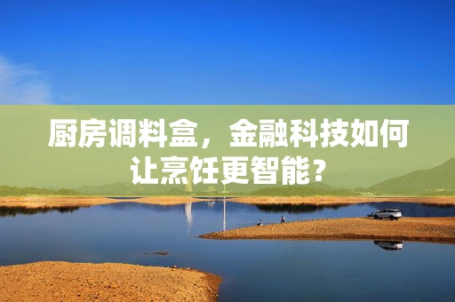厨房调料盒，金融科技如何让烹饪更智能？