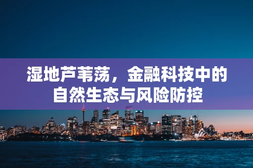 湿地芦苇荡，金融科技中的自然生态与风险防控