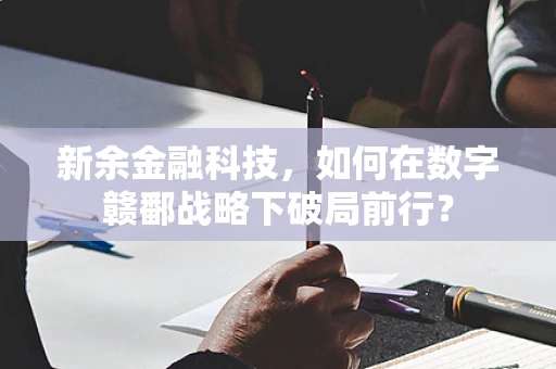 新余金融科技，如何在数字赣鄱战略下破局前行？