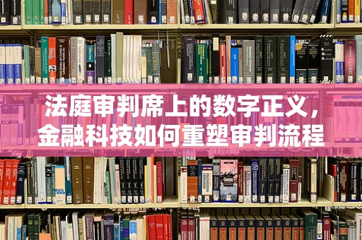 法庭审判席上的数字正义，金融科技如何重塑审判流程？