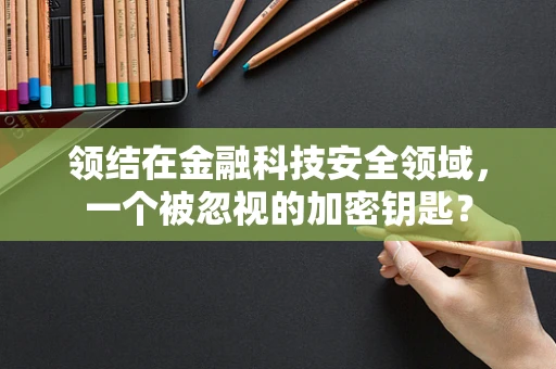 领结在金融科技安全领域，一个被忽视的加密钥匙？