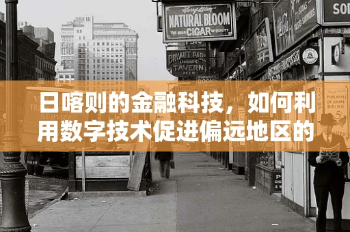 日喀则的金融科技，如何利用数字技术促进偏远地区的经济发展？