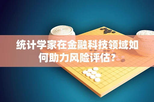 统计学家在金融科技领域如何助力风险评估？