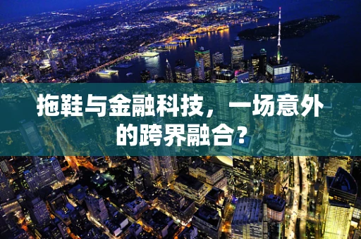 拖鞋与金融科技，一场意外的跨界融合？
