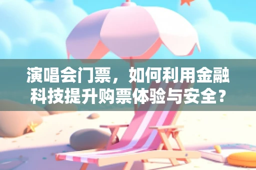 演唱会门票，如何利用金融科技提升购票体验与安全？